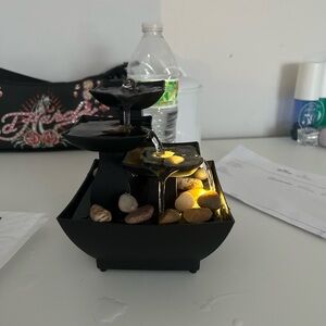 Zen Water Fountain with LED Light